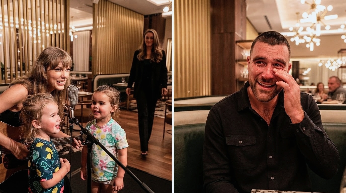 Jason and Kylie Kelce’s Daughters Wyatt and Ellie Shocked Everyone at 1587 Prime by Running Onstage Mid-Song - Grabbing the Mics to Sing an Unreleased Love Song Auntie Taylor Swift Was Serenading Travis With, Leaving Travis Wiping Tears in His Booth Before Kylie Panicked and Rushed the Stage… See Full Clip and Exclusive High-Res Photos