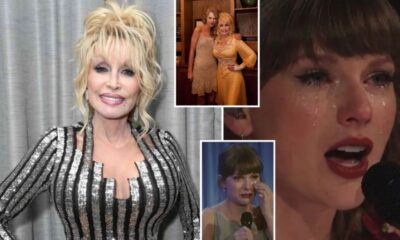 Taylor Swift Performs an Emotional, Heartfelt Tribute Mashup of Dolly Parton’s Iconic Songs “Jolene,” “I Will Always Love You,” “9 to 5,” and “Coat of Many Colors” Following the Legendary Singer’s Death at 80 - See the Full Unseen Clip