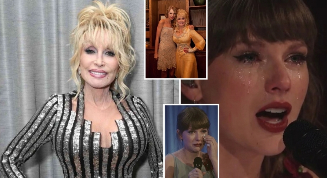 Taylor Swift Performs an Emotional, Heartfelt Tribute Mashup of Dolly Parton’s Iconic Songs “Jolene,” “I Will Always Love You,” “9 to 5,” and “Coat of Many Colors” Following the Legendary Singer’s Death at 80 - See the Full Unseen Clip