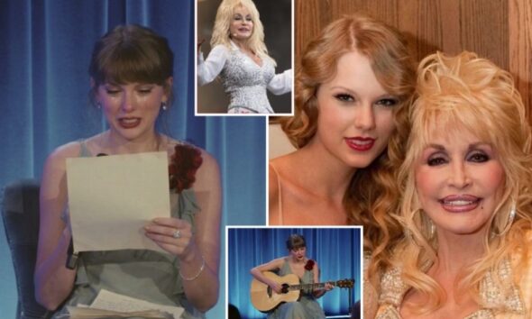 Taylor Swift Breaks Down in Tears During Heartbreaking Live Tribute to Dolly Parton, Reveals Secret Final Handwritten Letters and Unseen Memories Before Performing an Emotional Farewell Mashup... Read Her Heartfelt Message and Watch the Full Emotional Video
