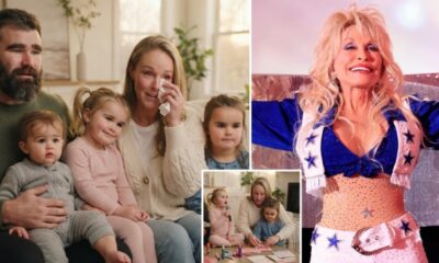 Jason and Kylie Kelce and Their Daughters Pay a Heartfelt Family Tribute to Dolly Parton Following Her Passing at 80 - Jason Picks Up His Guitar for an Emotional Acoustic Cover of “Coat of Many Colors,” While Kylie Shares Her Raw Reaction and Helps Wyatt, Elliotte, and Bennett Create Handmade Cards and Sing “Jolene” Together to Honor the Country Legend - See the Full Unseen Clip