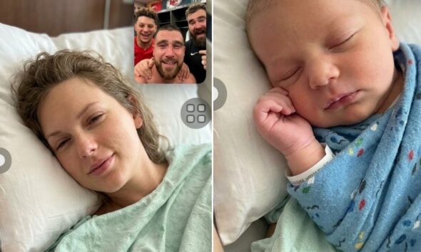 The Most Precious Video Call Ever - New Mom Taylor Swift Video Calls Husband Travis Kelce During Chiefs Season Opener Preparations to Reveal Their Healthy, Adorable Baby for the First Time, Leaving Travis, Jason Kelce and Patrick Mahomes Shouting, Jumping and Celebrating for Joy... See the Full Never-Before-Seen Clips