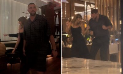 Taylor Swift and Husband Travis Kelce Spotted Celebrating Patrick’s 31st Birthday at 1587 Prime - Fans Are Obsessed With Her Stunning New Look and Haircut, but It’s the Hilarious Video of Taylor and Travis Taking Over the Dance Floor That Has Everyone Talking... See Clearer Photos and Never-Before-Seen Clip