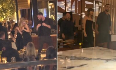 First Look at the Moment Taylor Swift and Husband Travis Kelce Take Over the Dance Floor With Their Hilarious Dance Moves at Patrick Mahomes’ 31st Birthday Celebration at 1587 Prime Steakhouse in Kansas City - Fans Can’t Stop Replaying the Fun-Filled Moment... See Clear Photos and Never-Before-Seen Clip