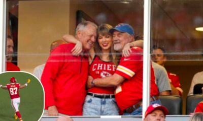 See the Sweetest and Most Irresistibly Adorable Moment as Taylor Swift Hugs Her Dad, Scott, and Father-in-Law, Ed Kelce, After Husband Travis Kelce’s Touchdown at the Chiefs vs. Colts Game - See the Clearer, Full Unseen Clip