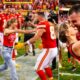 Taylor Swift Breaks NFL Protocol Again and Rushes to the Field to Celebrate, Hug, and Kiss Husband Travis Kelce After Chiefs’ Stunning 33–30 Overtime Win Over the Colts - Mom Andrea Swift Seen Chasing Her Daughter to Caution Her as Overexcited Taylor Couldn’t Hold Herself Back, While Patrick Mahomes Couldn’t Hold Back His Laughter… See the Full Never-Before-Seen Clip and Photos
