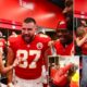 Taylor Swift Breaks Chiefs and NFL Protocol After Bursting Into the Chiefs Locker Room Following the Chiefs’ Thrilling 33-30 Overtime Win Over the Indianapolis Colts to Celebrate the Team and Boost Their Morale With a Sweet Speech - But Her Hilarious Recreation of Coach Andy Reid’s Famous Celebratory “Dab” Dance Moves Sends Teammates and Staff Crazy, and Fans Can’t Stop Talking About It - See the Never-Before-Seen Clip