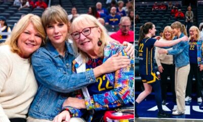 Taylor Swift Steps Out With Mom Andrea Swift and Donna Kelce for a Special Night at the Fever-Lynx Game to Cheer on Caitlin Clark