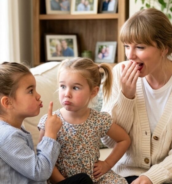 Kylie Kelce Posts a 6-Minute Irresistibly Adorable Clip of Her Daughters, Wyatt and Elliotte, Playfully Fighting Over Who Loves "Auntie Taylor" More