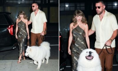 Taylor Swift and Husband Travis Kelce Step Out for Dinner at an Indian Restaurant in NYC With Their Adorable Dog - But What Taylor Did With the Dog Has Fans Talking About One Heartwarming Detail