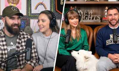Kylie Kelce Hosts Husband Jason Kelce on a Special Collaboration Between New Heights and Her ‘Not Gonna Lie’ Weekly Podcast, Featuring Special Guests Taylor Swift and Travis Kelce - Where Taylor Critiques Travis’s Tunnel Outfits, Teams Up With Kylie to Roast Jason’s Shirtless Antics, and Finally Spills Never-Before-Heard Secrets About Her Magical Madison Square Garden Wedding to Travis - See the Full Never-Before-Seen Interview Clip!