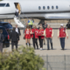 Taylor Swift, Her Parents Andrea and Scott Swift, and Her Husband Travis Kelce’s Parents Donna and Ed Kelce Arrive in Kansas City on Taylor’s Private Jet to Show Their Support for Travis at the Chiefs vs. Broncos Home Season Opener, With Both Sets of Parents Wearing Identical Outfits and Holding Something So Sweet to Cheer for Travis Together That Fans Can’t Stop Talking About... See Clearer Photos and the Never-Before-Seen Clip of Their Beautiful Arrival