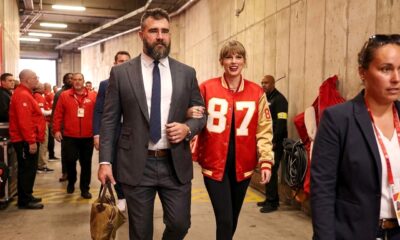 Jason Kelce and Sister-in-Law Taylor Swift Arrive at Arrowhead Stadium to Support Her Husband Travis Kelce Ahead of the Chiefs vs. Broncos Home Season Opener, but Fans Can’t Stop Talking About Their Unusual Closeness - Especially After Jason Pressed Taylor’s Private... See Full Details and Photos