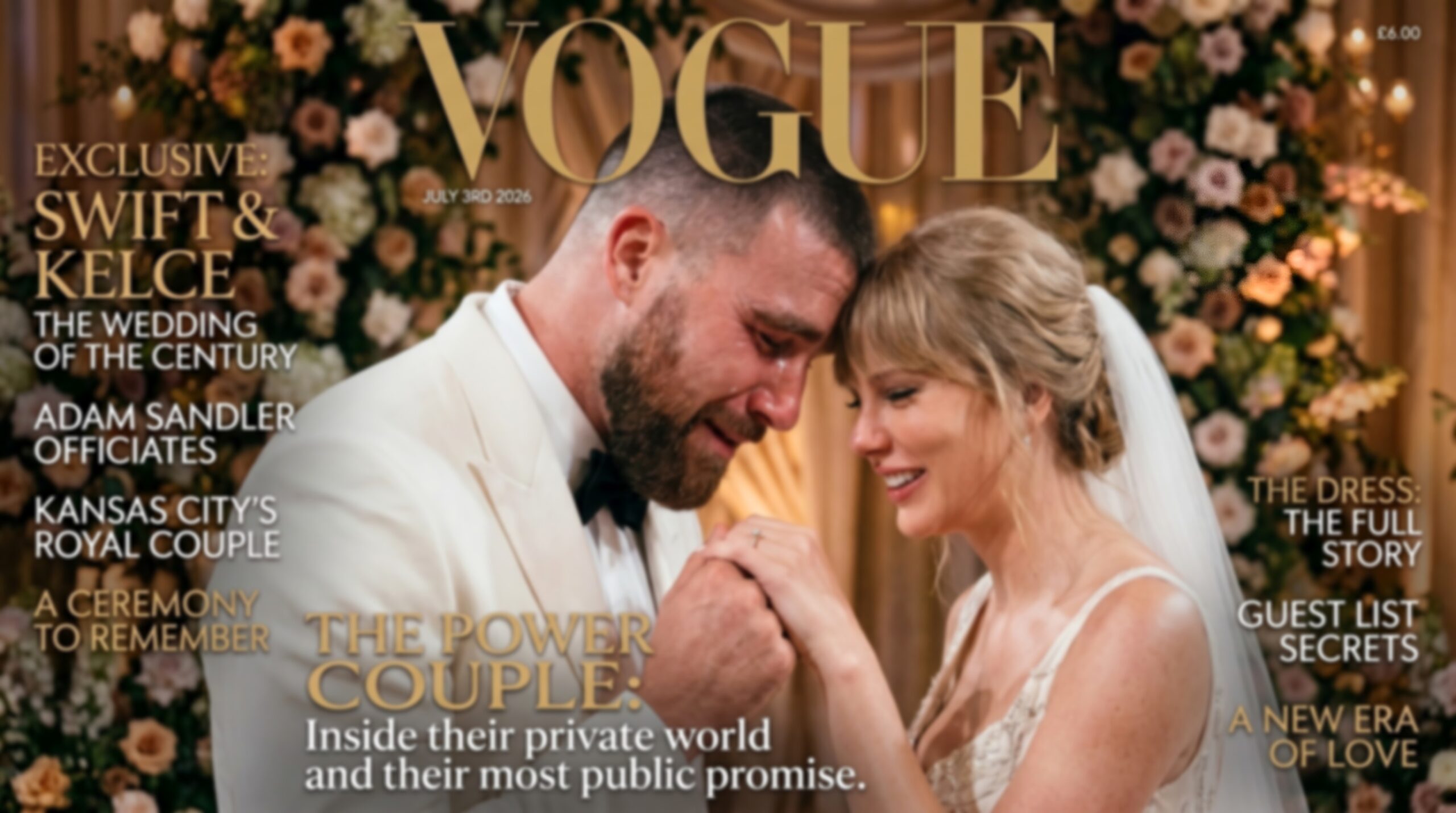 Vogue Drops First-Ever Look at the Magical Moment Travis Kelce Puts the Ring on Taylor Swift’s Finger as She Says “I Do” at Their Majestic MSG Wedding, Just Hours Before the Chiefs vs. Colts Game... See the Never-Before-Seen Clip