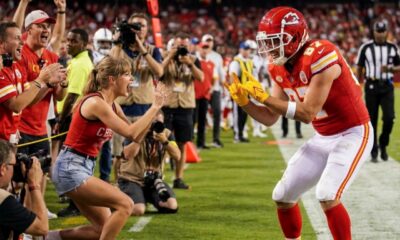 Taylor Swift Rushes Toward the Field After Husband Travis Kelce Scores His First Touchdown of the Season, Pointing to His Ring and Shouting “That’s My Husband!” - Fans Can’t Stop Replaying the Viral Moment... See the Never-Before-Seen Clip