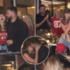 Taylor Swift, Husband Travis Kelce, His Mom Donna Kelce, Scott and Andrea Swift Spotted at 1587 Prime Steakhouse Celebrating the Chiefs’ Stunning 33-30 Win Over the Colts - Taylor Steals the Spotlight Across the Restaurant With a Special Celebratory Kiss for Travis, but What Has Fans Going Crazy Is Her Proudly Showing Off Her $1 Million Diamond Ring and Yelling “That’s My Husband” Again Before Taking Over the Dance Floor With Hilarious Dance Moves - See the Full Never-Before-Seen Clip