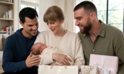 Taylor Swift and Travis Kelce Visit Taylor Lautner and His Wife Tay Following the Birth of Their Baby Girl - Taylor Sweetly Holds Newborn Lennon and Brings Thoughtful Gifts for the New Parents