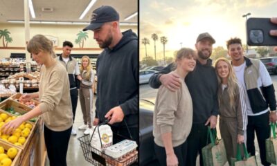 Taylor Swift and Husband Travis Kelce, Alongside Patrick Mahomes and Brittany Mahomes, Steal the Spotlight in a Rare Early-Morning Grocery Run in Miami, Florida in New Photos, Shopping for Ingredients for Taylor’s Special Homemade Lemon Sourdough for Pregame Good Luck Ahead of the Chiefs vs. Dolphins Game