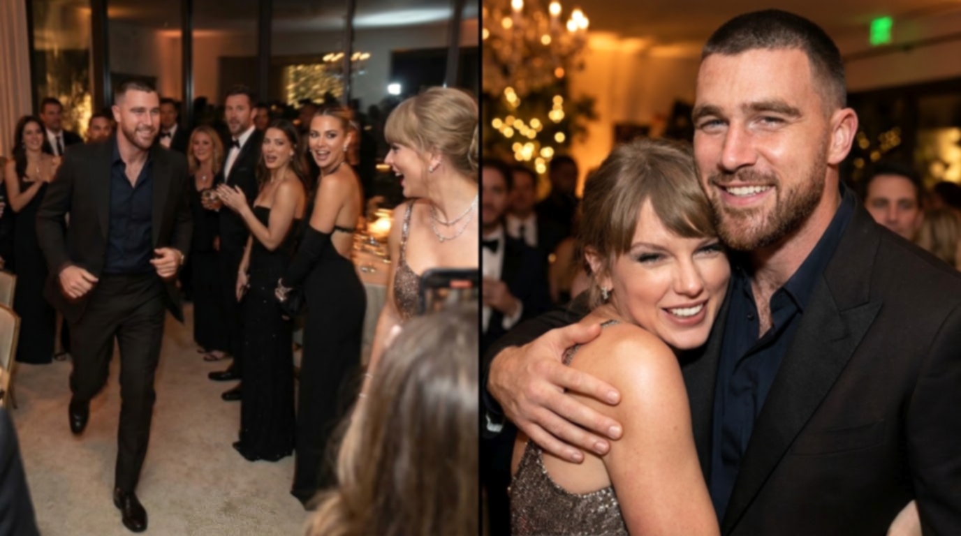 Travis Kelce Finally Arrives at Wife Taylor Swift’s VMAs After-Party in Los Angeles and Steals the Spotlight as He Runs Into the Party Shouting “Mr. Cleveland Coming Through!” While Celebrity Guests Look On in Shock and Laughter, Before Taylor Notices Him in a Sweet Moment Fans Can’t Stop Talking About - See the Never-Before-Seen Clip and Photos