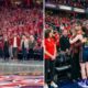 Watch the Sweet Moment Taylor Swift and Husband Travis Kelce Arrive at Gainbridge Fieldhouse and Receive a Huge Standing Ovation Before the Fever vs. Aces Game as They Cheer for Caitlin Clark in New Clip