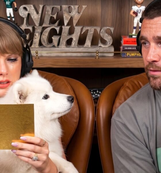 Emotional Taylor Swift Chokes Back Tears on The Lastest Episode of New Heights as She Recites the Deeply Personal, Self-Written Wedding Vows She Shared With Travis Kelce at Their Magical MSG Wedding... See the Full Never-Before-Seen Clip