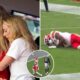 Taylor Swift Spotted Looking Emotional as She Watches Tyquan Thornton Try to Stand Up Before Realizing His Ankle Is Broken After a Big Play Against the Raiders - A Heartbreaking Moment as Brittany Mahomes Comforts Taylor as She Struggles to Hold Back Her Emotions