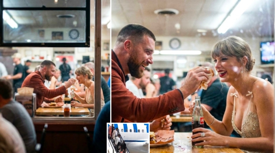 Travis Kelce Breaks NFL Protocol Again and Ditches the Chiefs’ Team Plane to Las Vegas Ahead of the High-Stakes Chiefs vs. Raiders Game, Spotted Celebrating His Three-Month Wedding Anniversary With Wife Taylor Swift at Joe’s Kansas City Bar-B-Que on a Shocking Anniversary Date, Looking Unbothered and Deeply in Love