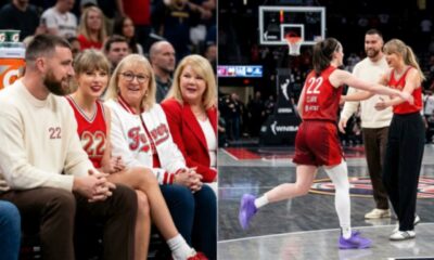 Taylor Swift and Husband Travis Kelce Steps Out With Mom Donna Kelce and Andrea Swift for a Special Night at the Fever-Aces Playoffs Game 3 to Cheer on Caitlin Clark
