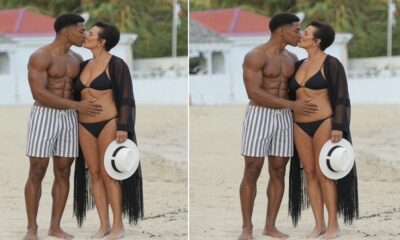 Kris Jenner was seen in a bikini at the beach in Miami sharing a kiss with her new 20 year old boyfriend after breaking up with Corey Gamble…